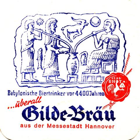 hannover h-ni gilde prost quad 4b (185-aus der messestadt-blaurot)